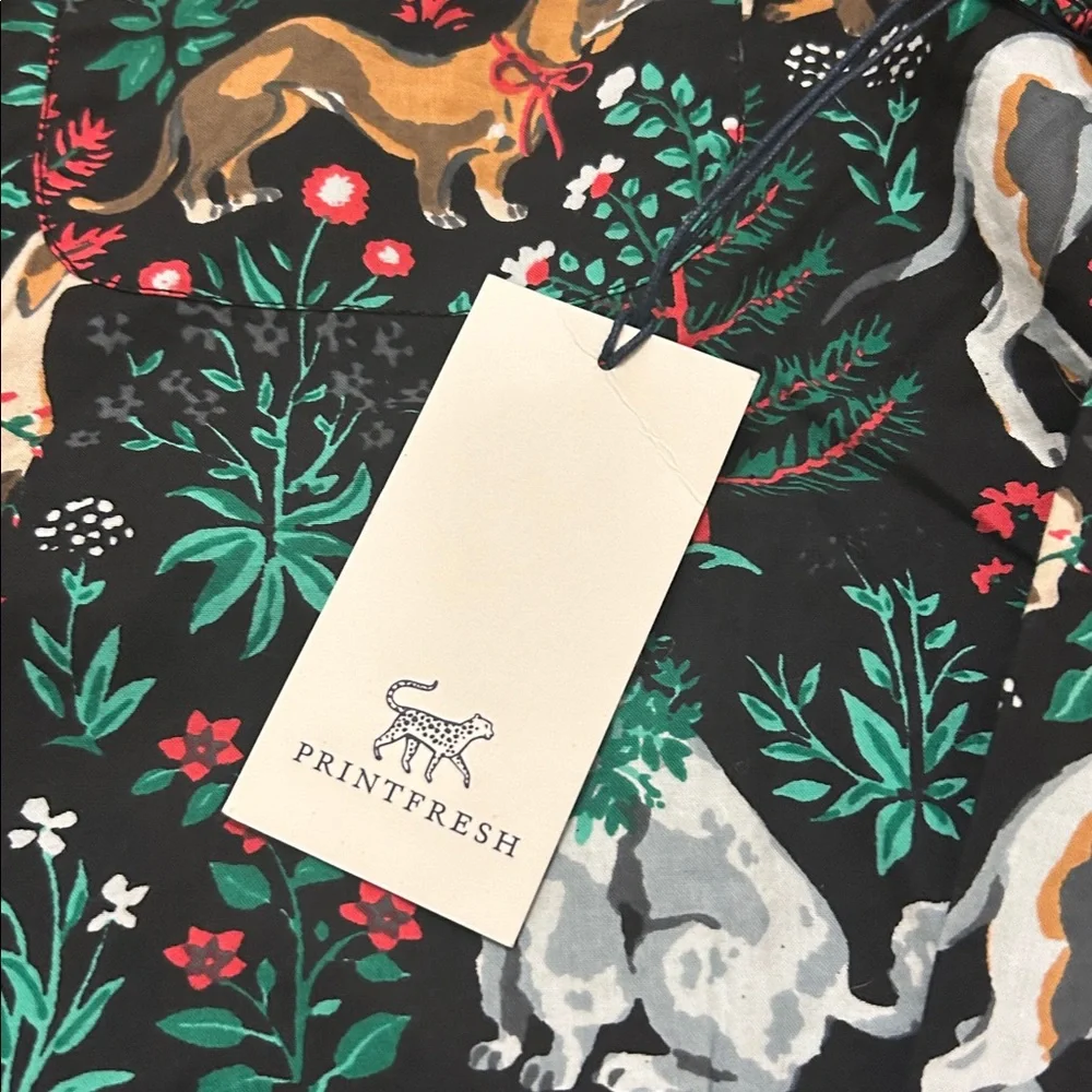 Printfresh Christmas Dog Pajama Set, Medium - Picture 4 of 6